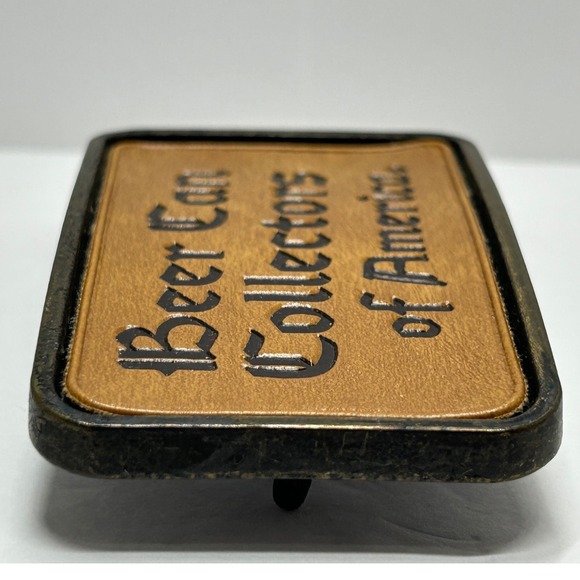 Beer Can Collectors of America Belt Buckle Vintage Metal Collectible Accessory - Picture 3 of 9